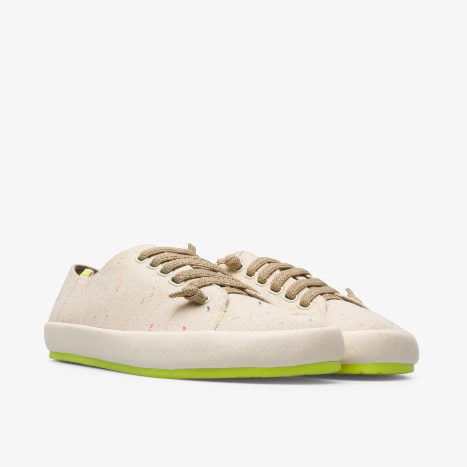 Camper Peu Rambla Cream - Camper Women's Sneakers ||9412-IVGFT||